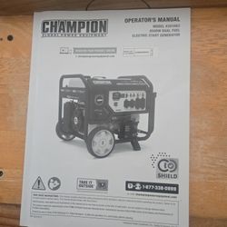 Generator Champion Model # 201083