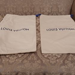 2 Louis Vuitton Dust Covers 