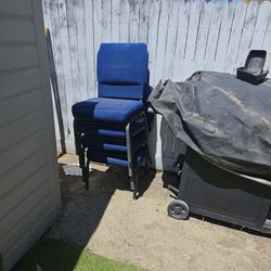 4 Padded Chairs