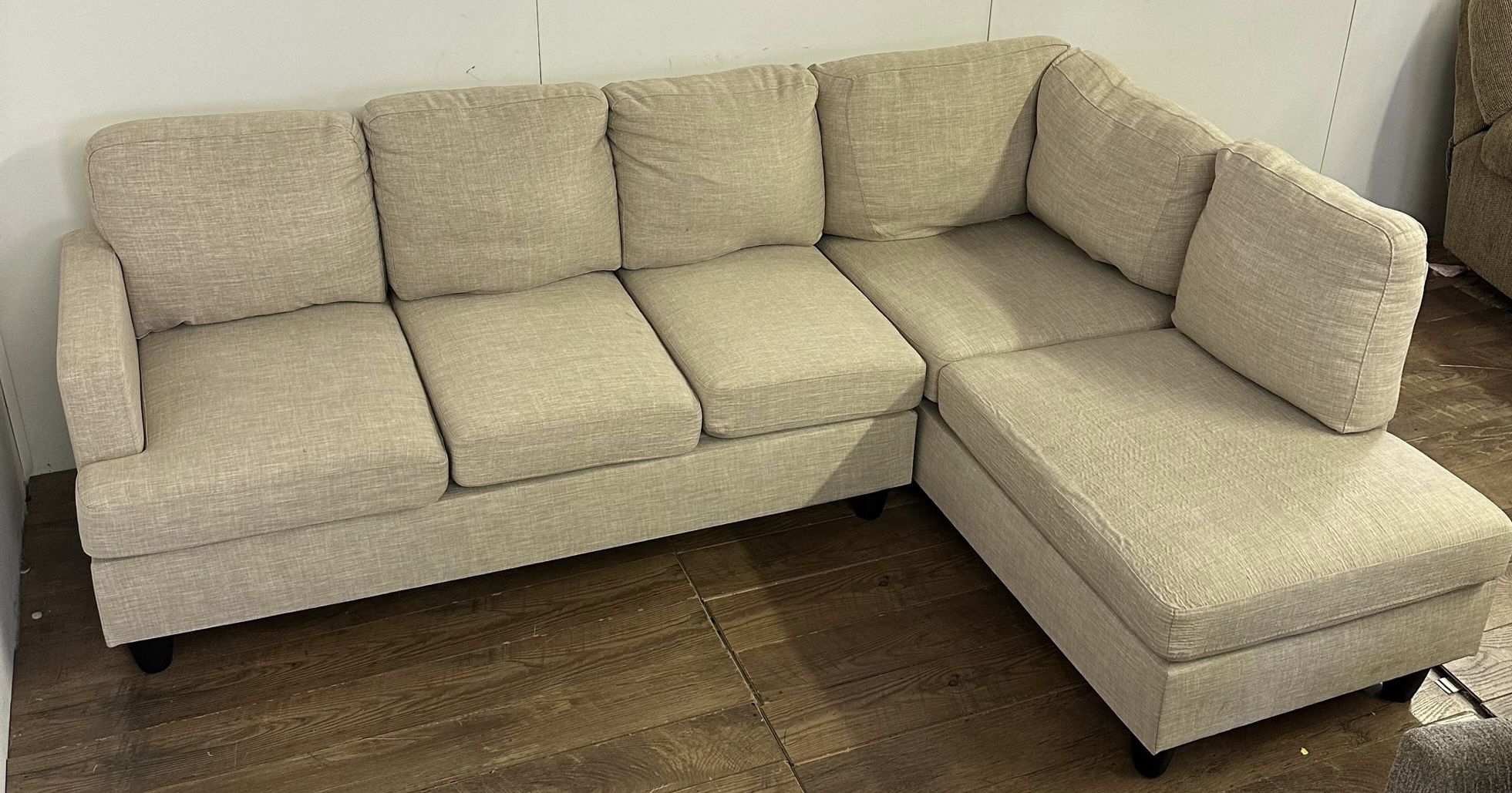 2 Piece Sectional Couch With Delivery