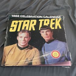 1988 Star Trek Calendar 