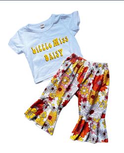 little miss daisy babygirl outfit size 18months