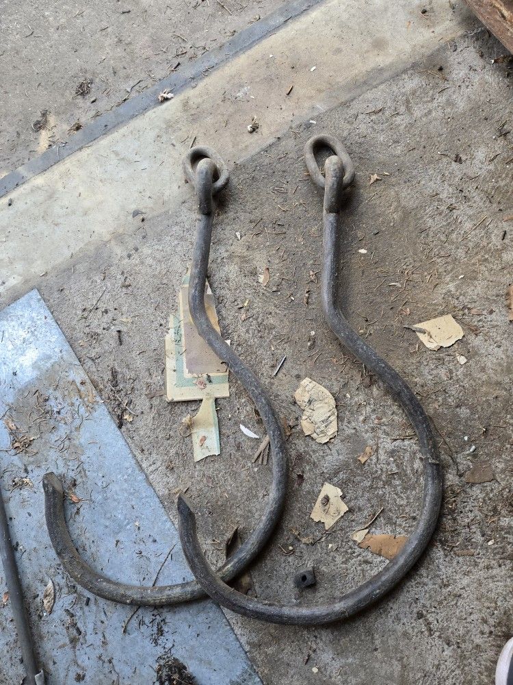 Antique anchors