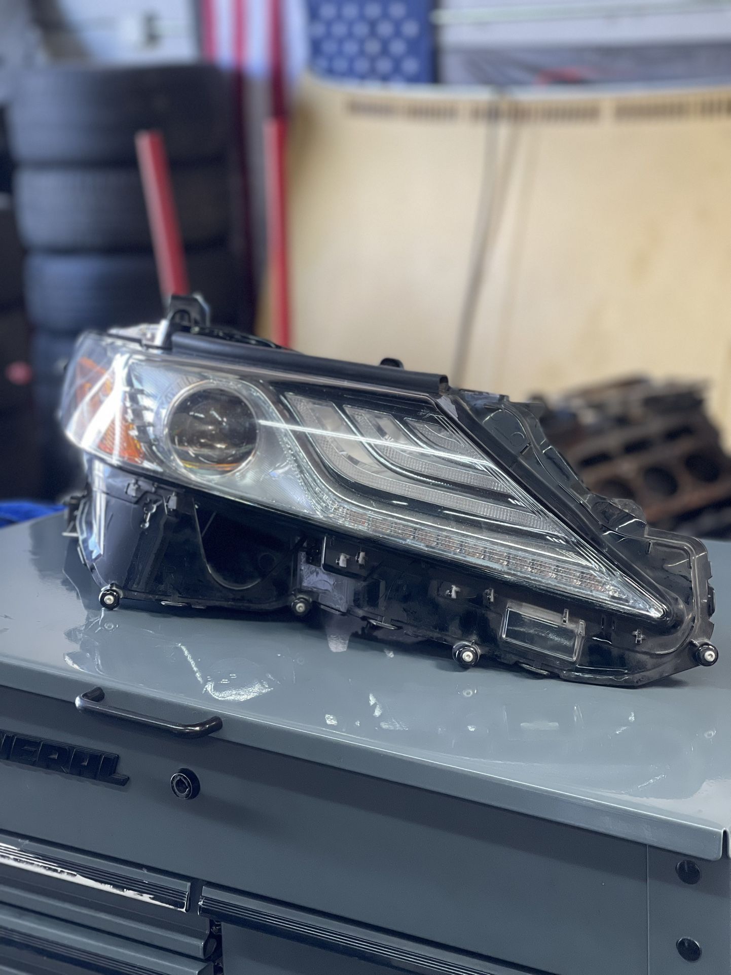 Triple LED Camry RH Headlight
