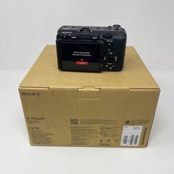 Sony FX30 Digital Cinema Line Camera with XLR Handle Unit