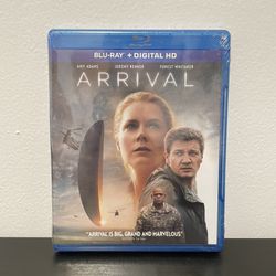 ARRIVAL Blu-Ray  -  NEW SEALED  -  Alien / Sci-Fi Movie - Amy Adams - 2016