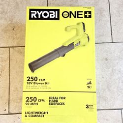 RYOBI 18V Leaf Blower Kit 250CFM
