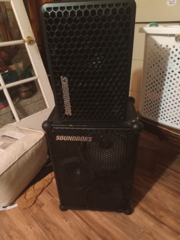 Soundboks Gen 3 Mobile Subwoofer And Also A Soundboks Go