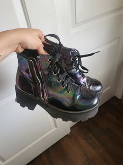 Oil Spill Festival Boots