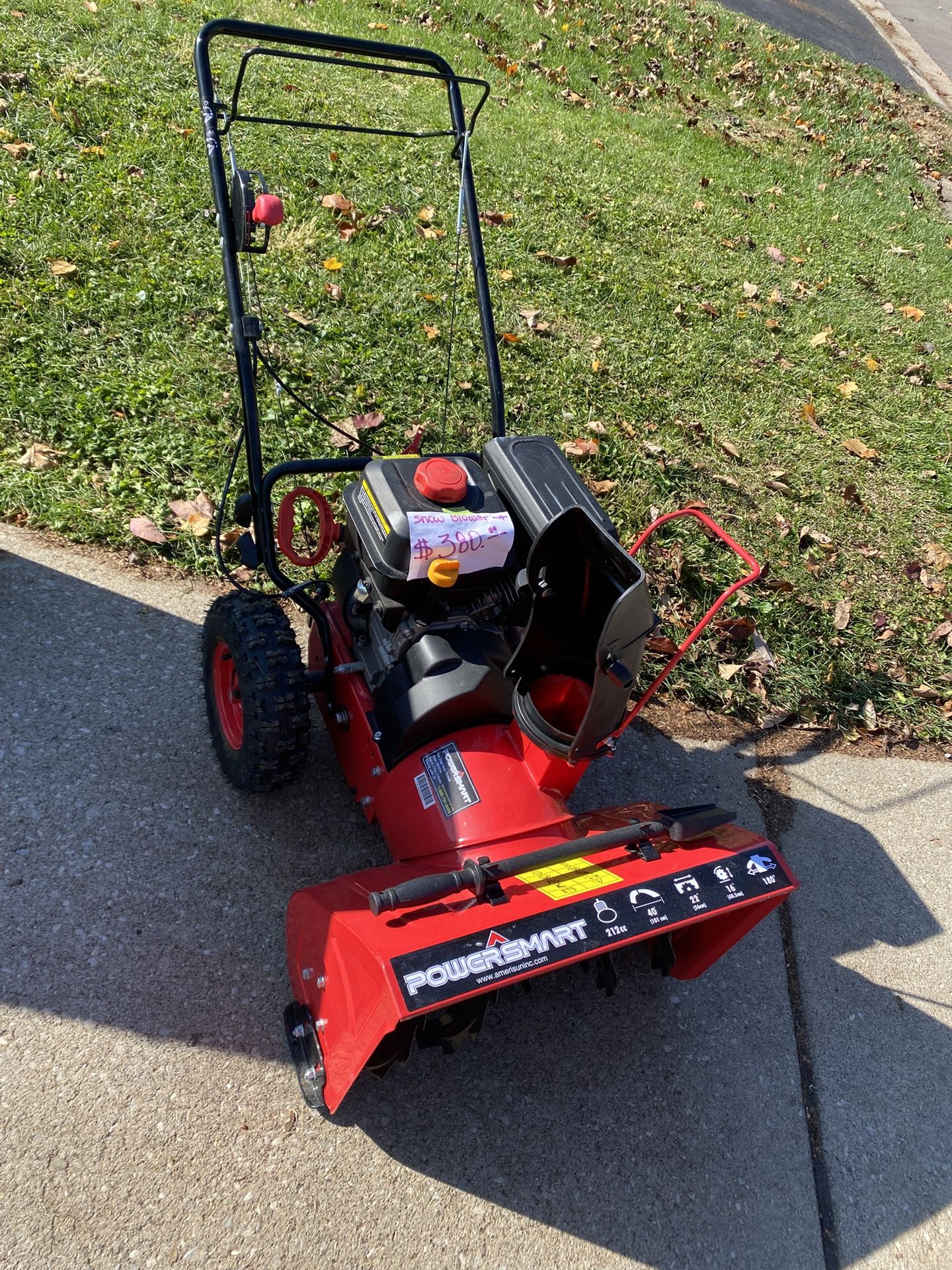 PowerSmart Snow Blower. New! See Photos For Reference Please