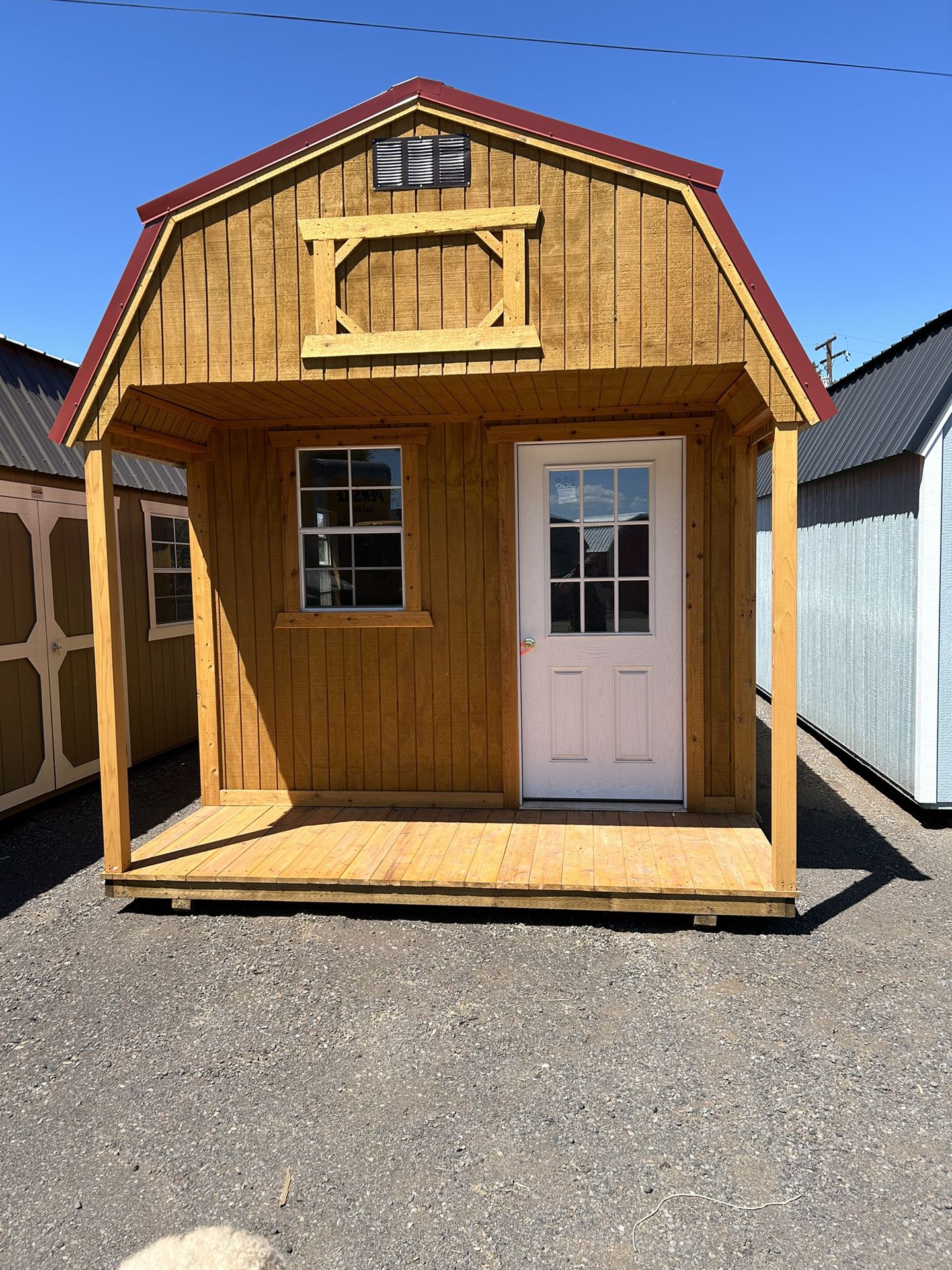 10x20 Lofted Barn Play House Shed Shed H5986