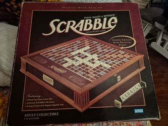 Scrabble Premier Wood Edition