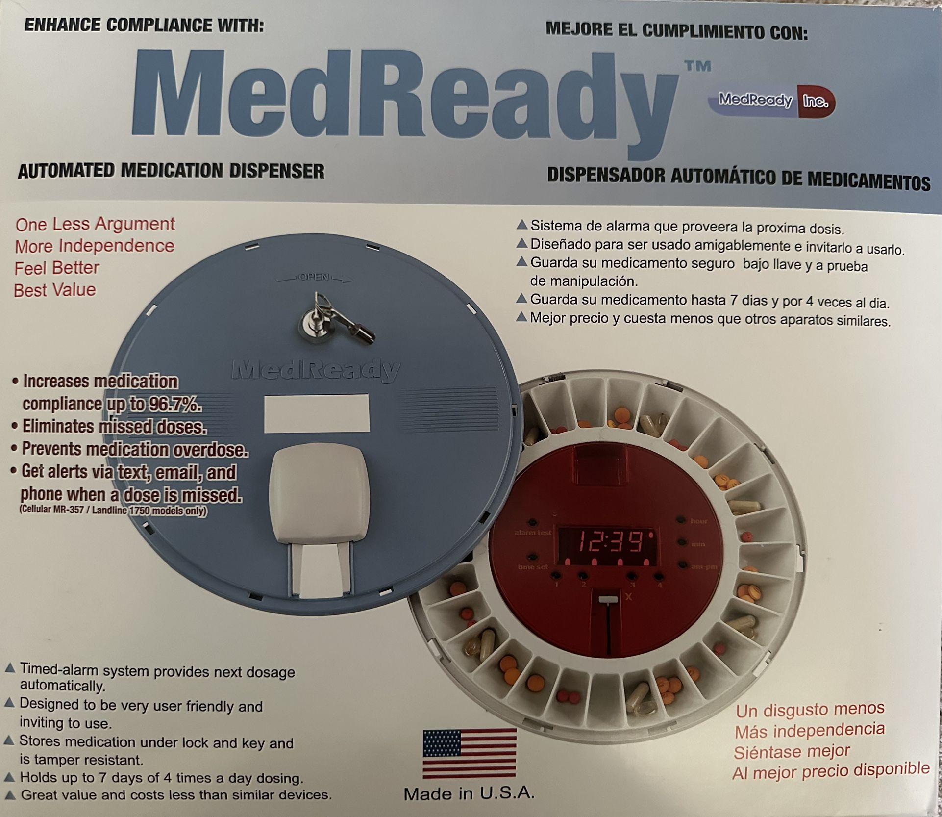 MedReady Automated Medication Dispenser