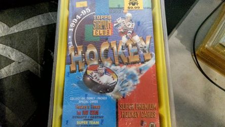 94-95 Topps Stadium Club Hockey Sealed Box