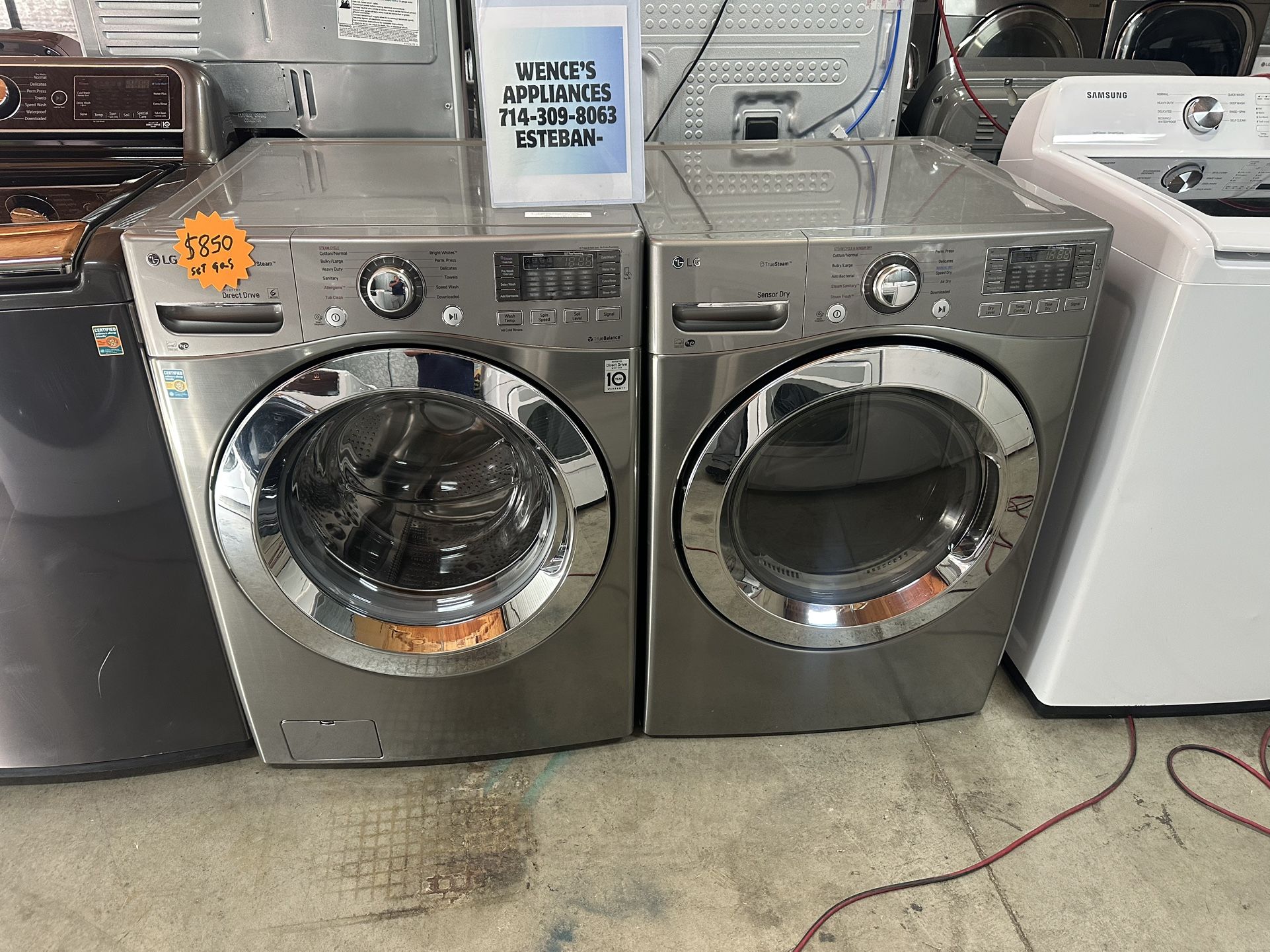 Lg Washer And Gas Dryer