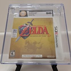 Brand New Sealed Nintendo 3DS The Legend of Zelda Ocarina of Time Graded Player 96