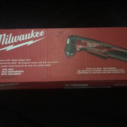 Milwaukee M12 Cordless 3/8 Right Angle Drill Tool Only 