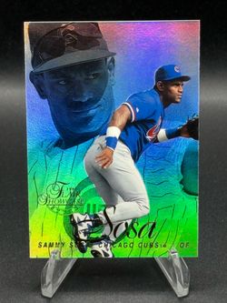 1997 Flair Showcase Section 1 Row 2 Seat 34 Sammy Sosa