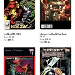 Comic Books (Some Doctor Doom Stuff)