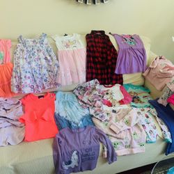 4T Girls Dresses, Skirts, Shorts, Shirts, Jackets, Sweaters, Swimwear, Sleepwear