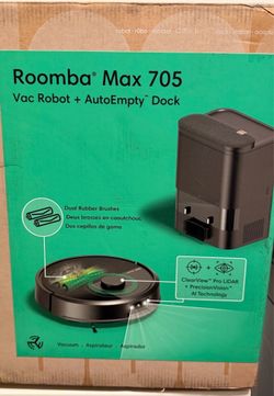 iRobot Roomba Max 705 with Auto empty Dock