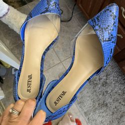 JustFab Flats 7.5