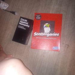 Cards Against Humanity && Scattergories