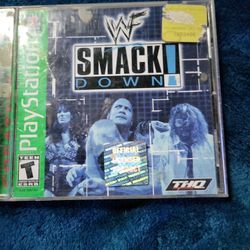 Ps1 Game Wwf Smack Down 