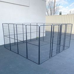 Brand New $360 Heavy Duty 10x10x5ft Tall Pet Playpen 16-Panel Dog Crate Kennel Exercise Cage Fence