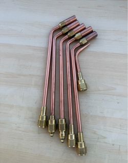Lot of 5 Victor 4-MFA-1 Rosebud Heating Torch Tips Nozzles 100 Series