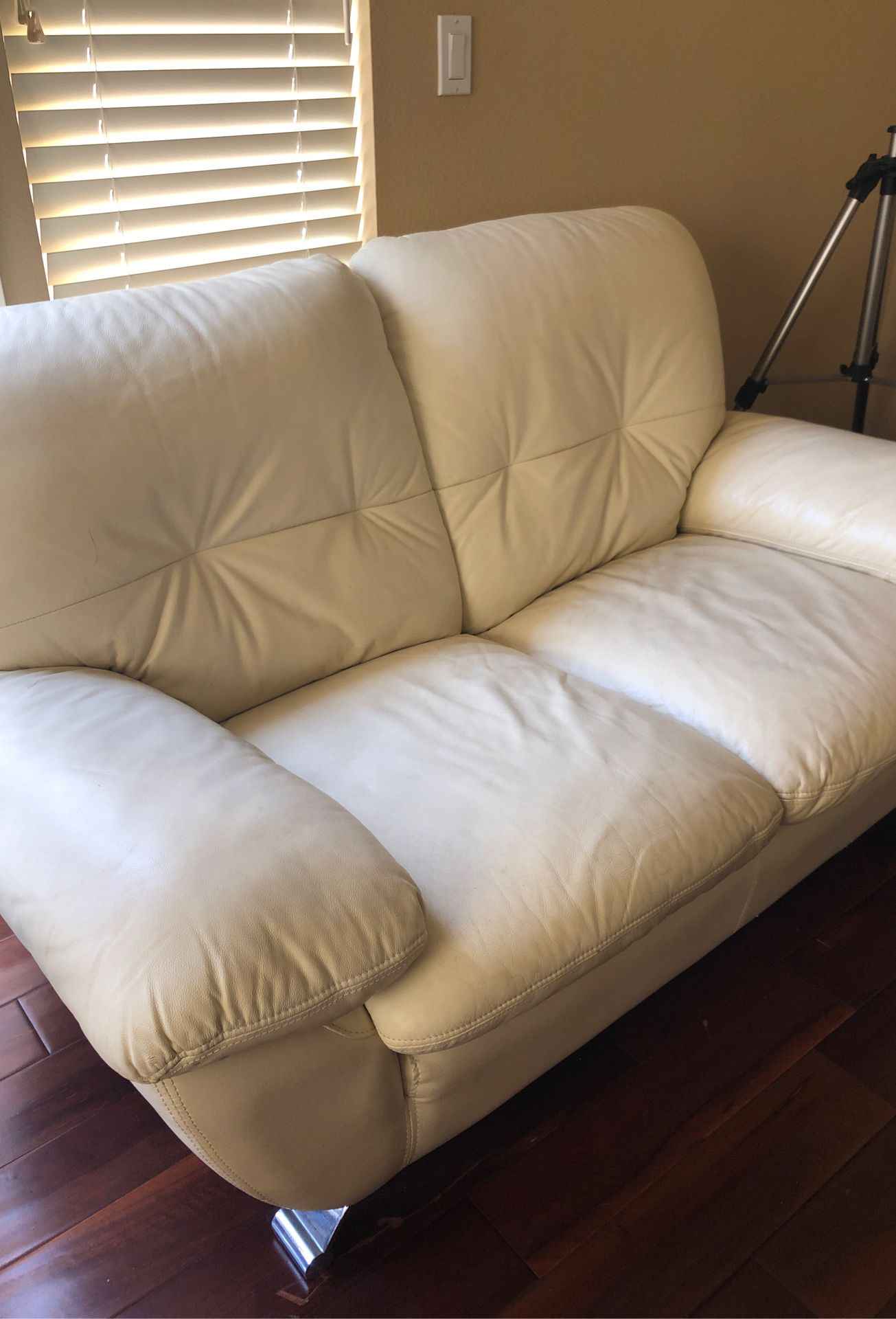 Leather Couch Set
