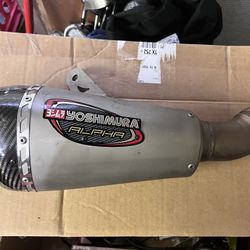 Yoshimura Alpha exhaust 