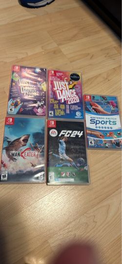 Nintendo switch games message for prices. No they’re not all 25. No trades cash only see my other listings for more gaming stuff.