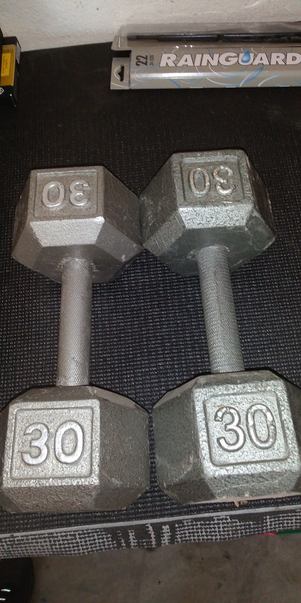 30 pound Dumbbells