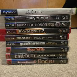 PlayStation Games (Lot)