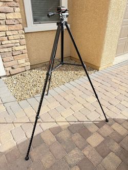 Camera Video Cam Tripod Tundra VideoUltima Adjustable Oil Fluid Panhead