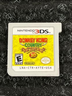 Donkey Kong country returns 3D Nintendo 3DS(847)(097) 11