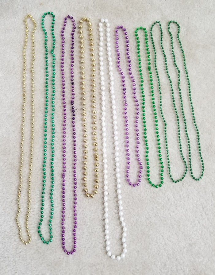 New Orleans Mardi Gras Beads