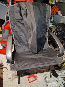 Folding Camping Chair with Armrests and 2 cup holders