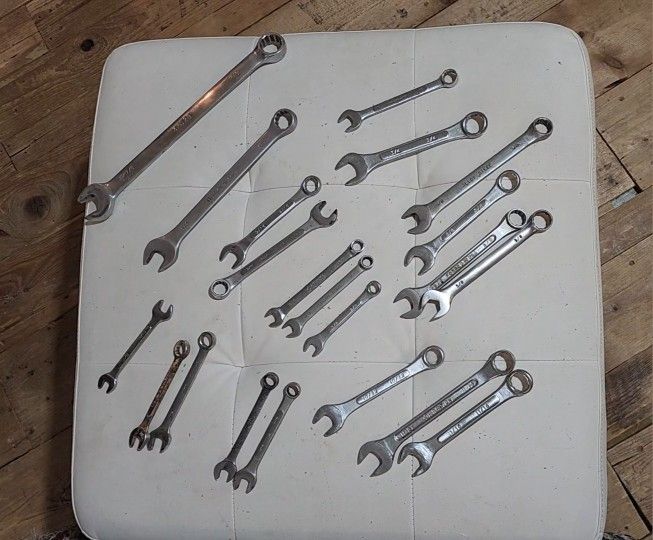 21 Assorted Wrenches