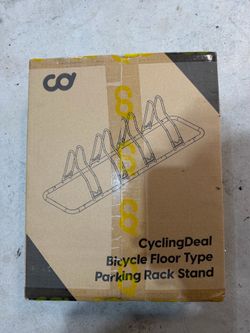 CyclingDeal Bicycle Floor Parking Rack Stand