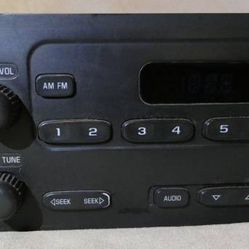 Factory AM/FM radio for some 2003-2008 Chevy GMC Isuzu