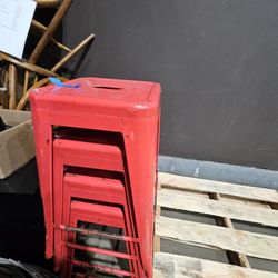 Red Stool 4 For $40