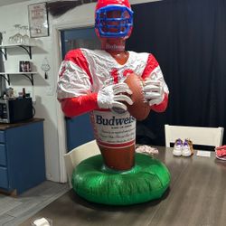 Budweiser Football Inflatable Display