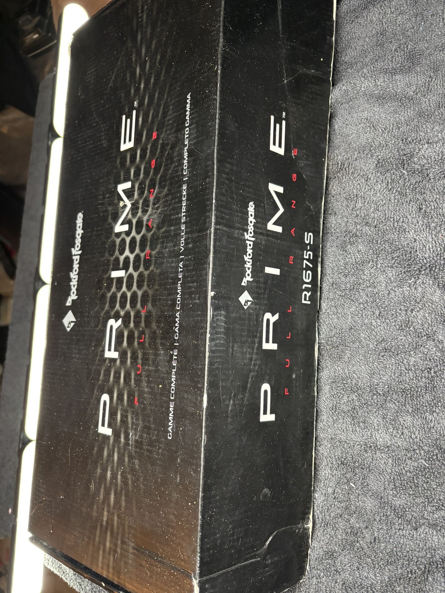 Rockford Fosgate Prime R1675-S, a 6.75-inch, 2-way component speaker system