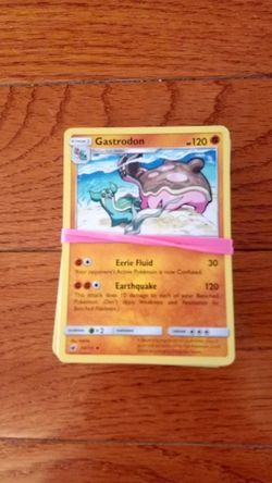 A lot Real Pokemon cards.