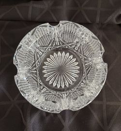 Heavy Crystal Ashtray