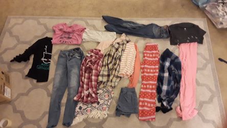Clothes girls 10/12 12/14