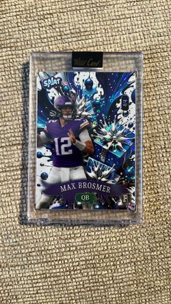 Max Brosmer 4/4 Splat Rookie Wild Card