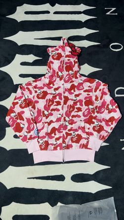Bape Hello Kitty Zip Up Hoodie